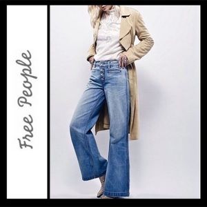 Free People Avondale Wide Leg Jeans